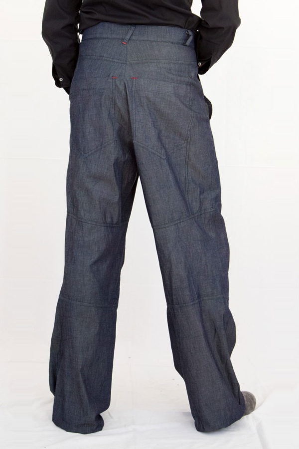 Pantalone Sportivo Jeans col blue 1